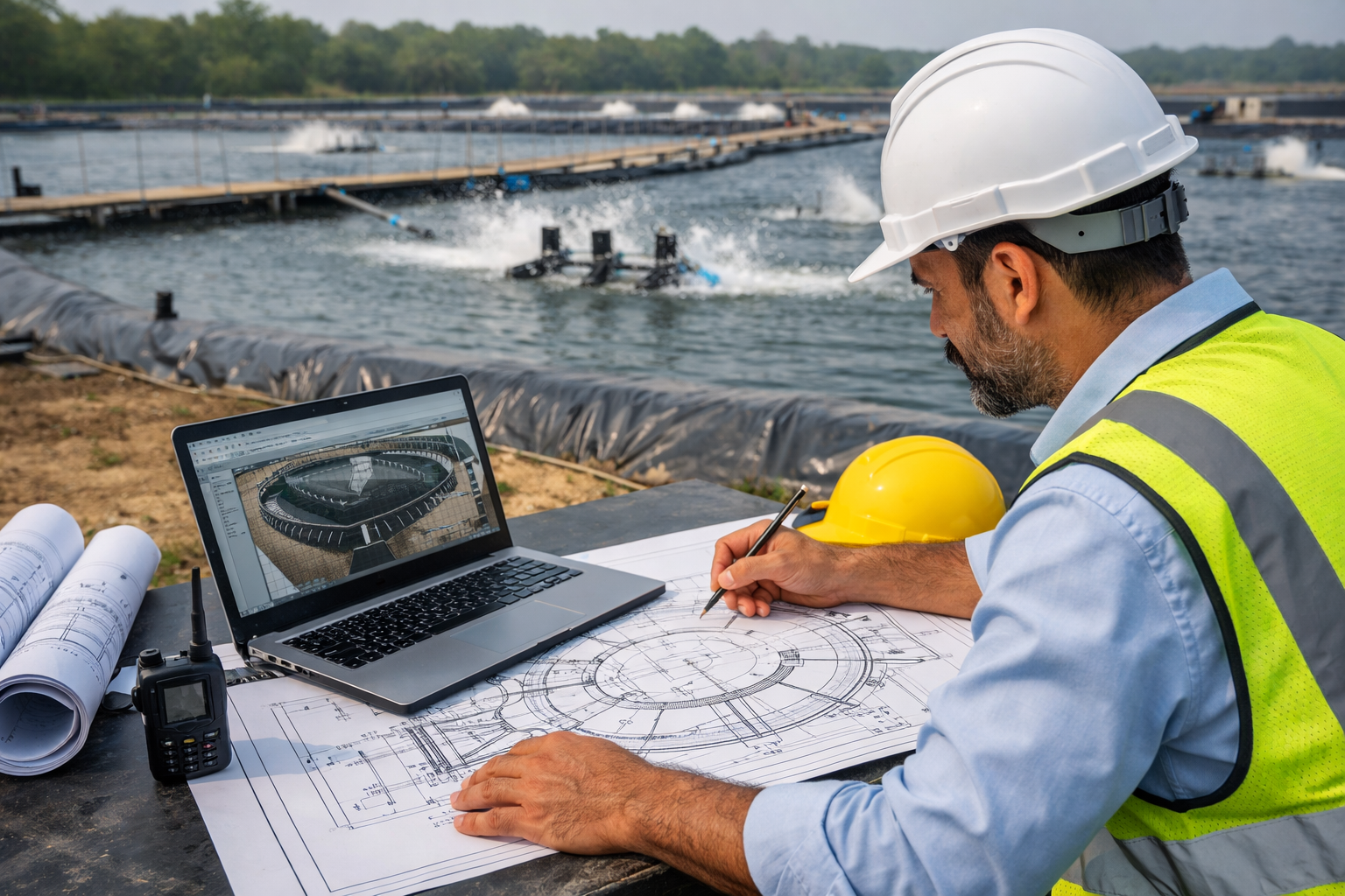 Pond engineering and design